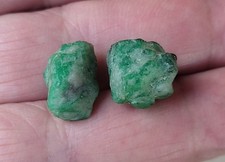 Emeraudes naturelles brutes