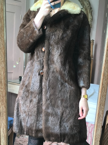 Raro cappotto lungo pelliccia - raro,
