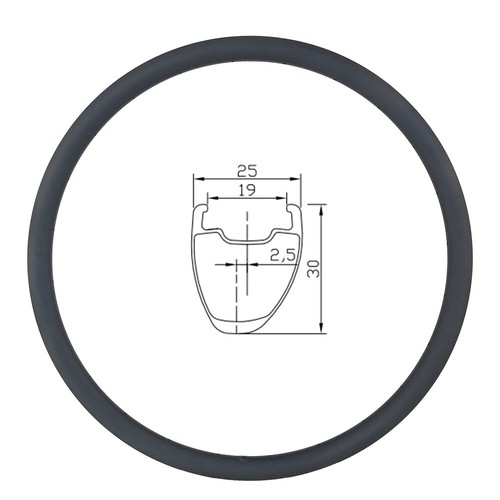 Cerchio carbonio bici - , strada