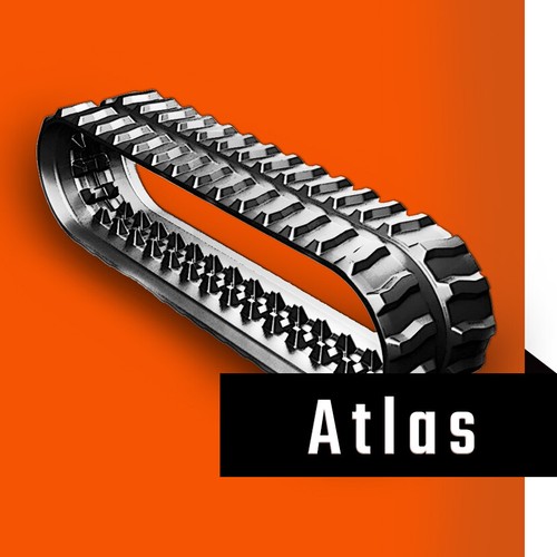Cingolo gomma per atlas - cingolo,