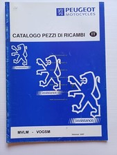 Peugeot 103 50 MVLM - VOGSM 1997-98 catalogo ricambi italiano originale