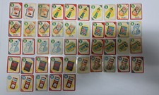 LOTTO DI 45 FIGURINE MIRA LANZA SERIE BIOL KOP PAMIR LIP CALINDA TUTTE DIFFERENT