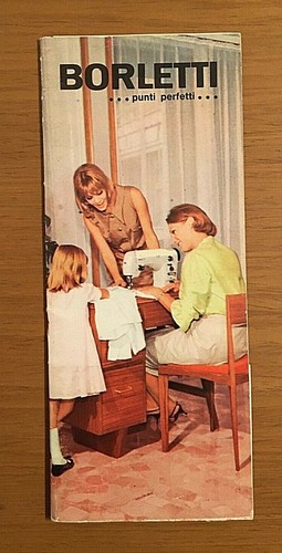 Brochure vintage borletti - brochure,