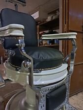  poltrona da barbiere d'epoca-vintage Theo A.Kochs americana anno 1920