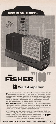 Amplificatore stereo fisher - amplificatore,