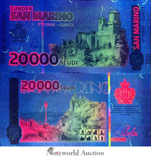 BANCONOTA PROVA REPUBBLICA SAN