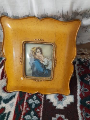 Quadro antico madonna con - quadro,