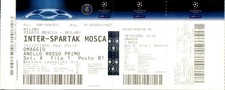Biglietto Inter-Spartak Mosca