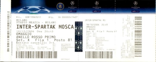 Biglietto inter spartak mosca - inter-spartak,