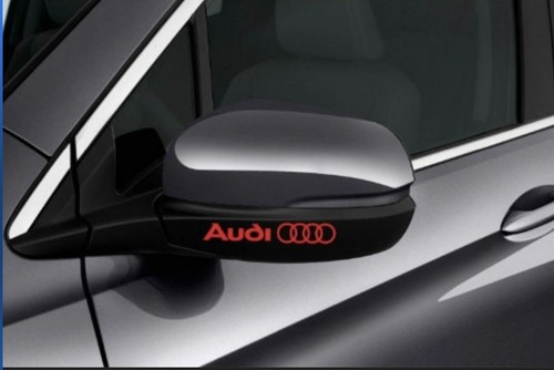 Adesivo specchietto audi - specchietto, 10x1