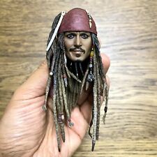 1/6 HOT TOYS: FIGURA DX06 PIRATI DEI CARAIBI JACK TESTA DI PASSERO SCULTURA