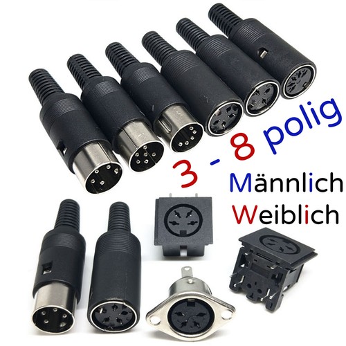 Connettore din poli - connettore,
