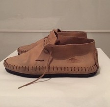 Scarpe EL Charro Originali Camoscio tg 38 Mocassini Vintage beige Leather