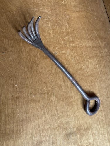 Antique primitive forged iron - primitive,