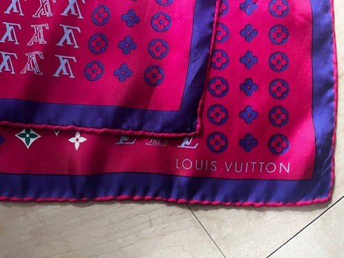 Sciarpa louis vuitton logo - sciarpa,