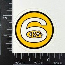 Adesivo skateboard Grind King logo rotondo anni 90 00 originale vintage NOS decalcomania