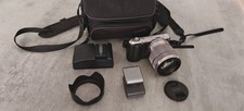 Sony Nex-C3 16.2 MP, Obiettivo 18-55 mm, Flash, Accessori, Borsa PARI AL NUOVO