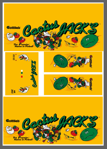 Kit completo decals cabinet - completo,