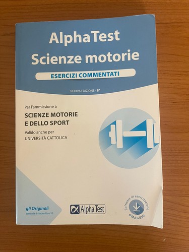 Alpha test scienze motorie - test,