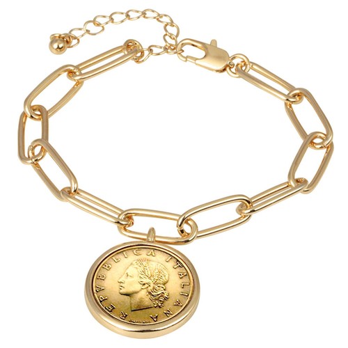 Bracciale maglia allungata