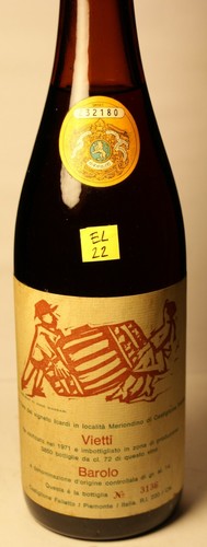 El22 barolo vietti 1971 - barolo,