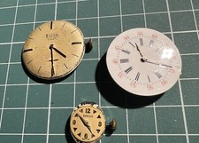 Lotto di 3 Meccanismi interni Orologi Swiss made Ticin  - Berios - altro vintage