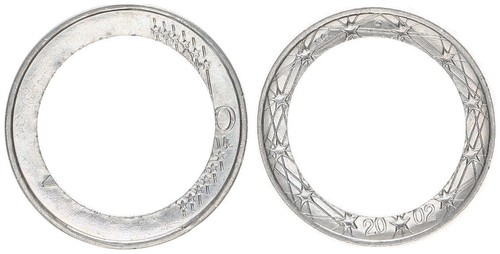 Francia euro prova conio - francia, 2