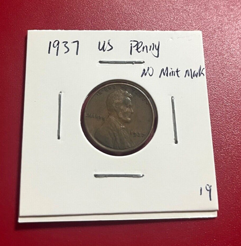 Moneta penny 1937 - 1937,