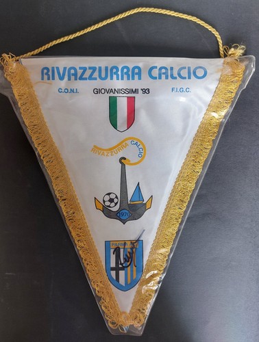 Gagliardetto calcio rivazzurra - gagliardetto,