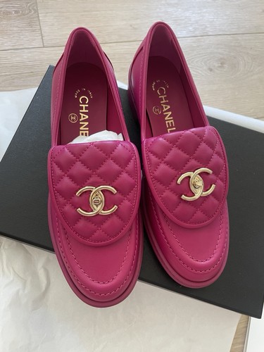 Mocassini chanel rosa - mocassini, fucsia