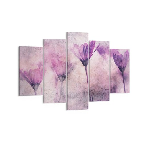 Quadro tela 150x100cm fiori - quadro, su
