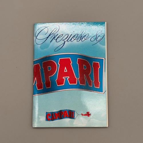 Prezioso campari milano 1989 - campari,