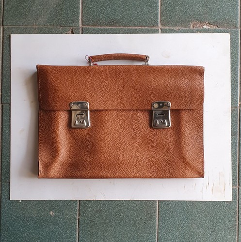Cartella pelle cuoio 40x28 - pelle,