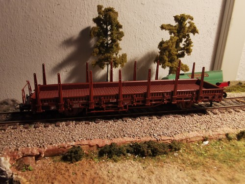 Roco carro pianale carrelli - carro, a