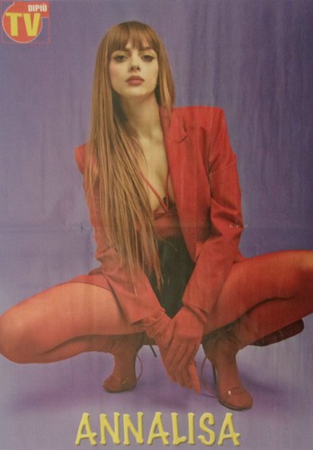 Annalisa scarrone poster a3 - annalisa,