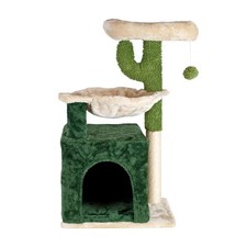 Tiragraffi Con Cuccia E Amaca in Sisal E Tessuto; Alto 75 Cm per Il Massimo Dive