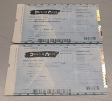 2 Biglietto DEPECHE MODE