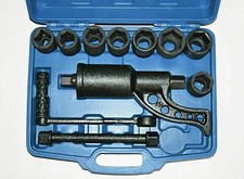 MOLTIPLICATORE DI FORZA CHIAVE SVITA BULLONI RUOTE CAMION TRATTORI CON 8 BUSSOLE