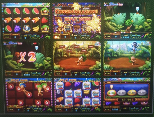 Scheda slot machine astro