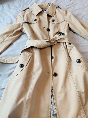 Trench coat svasato - , burberry