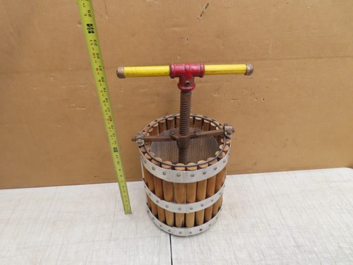 Pressa vintage antica frutta - pressa,