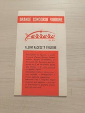 Album Figurine GRANDE CONCORSO Ferrero Anni '60 -VUOTO- originale