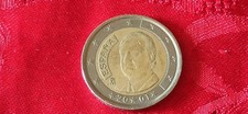 moneta rara 2 euro Spagna 2001
