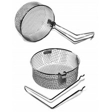 CESTO RETE IN ACCIAIO 18CM