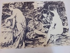 Puntasecca Roberto Barni Firmata E Numerata 