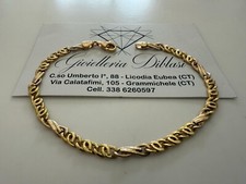 BRACCIALE ORO 18 Kt 750% Uomo