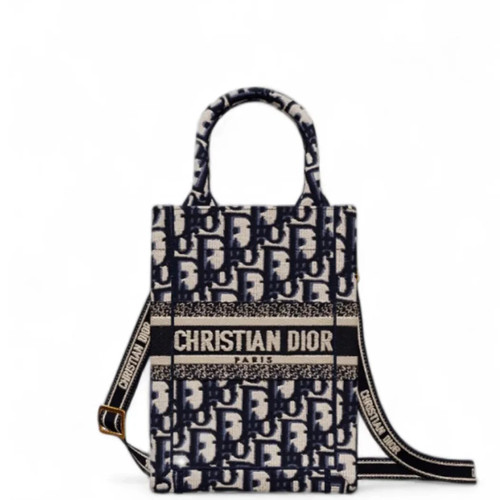Dior vertical book tote beige - vertical,