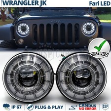 Fari LED 7'' per Jeep Wrangler