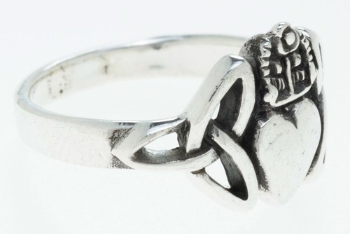 Anello irlandese claddagh - anello,