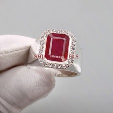 Riscaldato Rubino Gemma Con